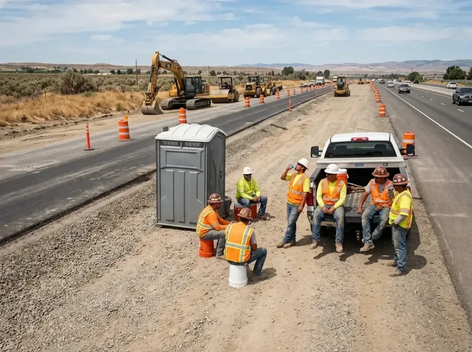 highway-road-construction-crew-007 — frequently asked questions, Porta Potty and Restroom Rentals in Fairbury, NE